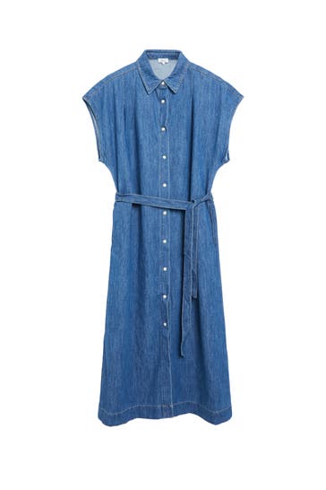 S.OLIVER Midikleid 55Y8_blau