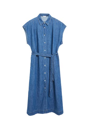 S.OLIVER Midikleid 55Y8_blau