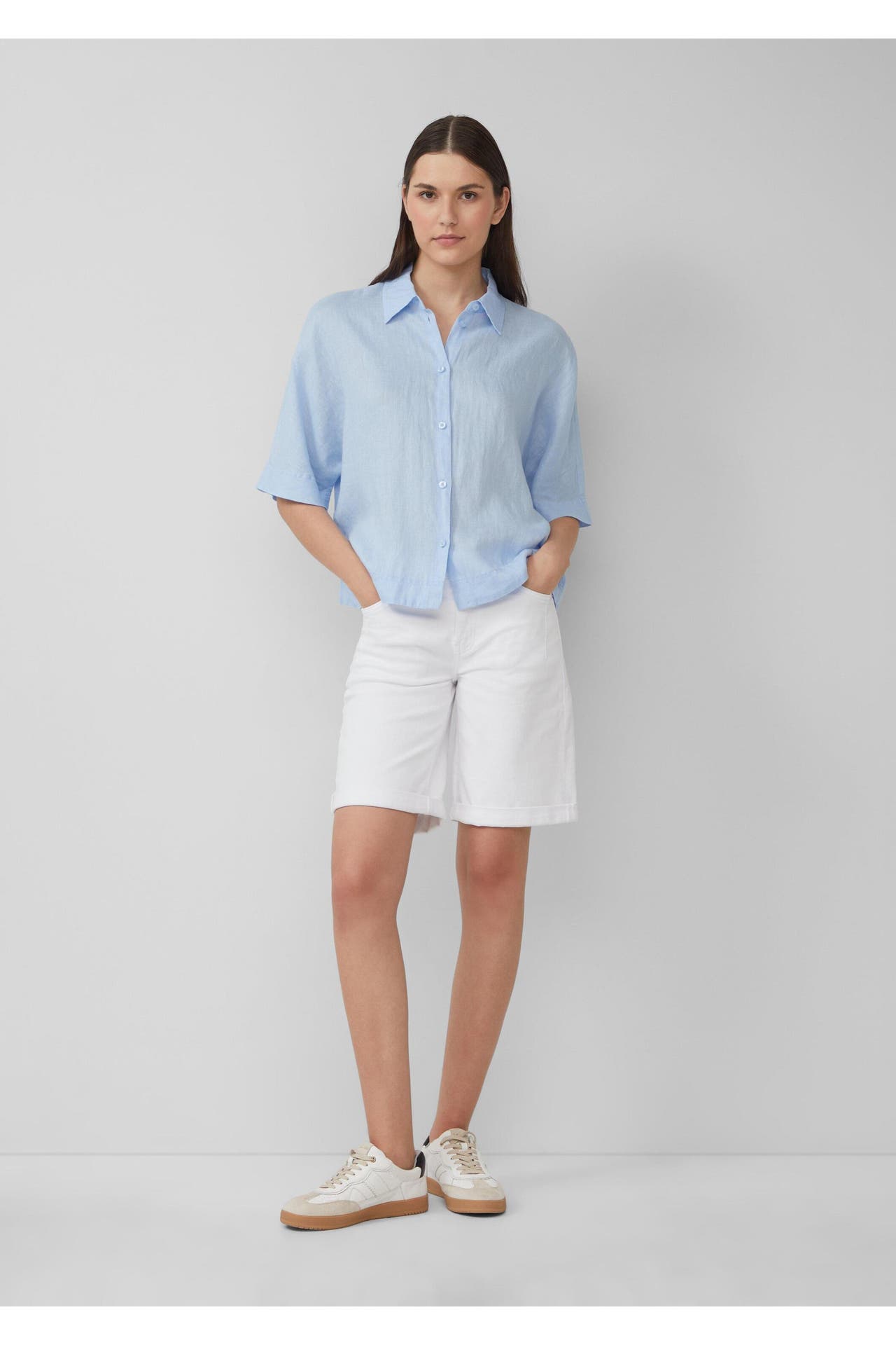 S.OLIVER Blusenshirt 5083_hellblau, Bild 1