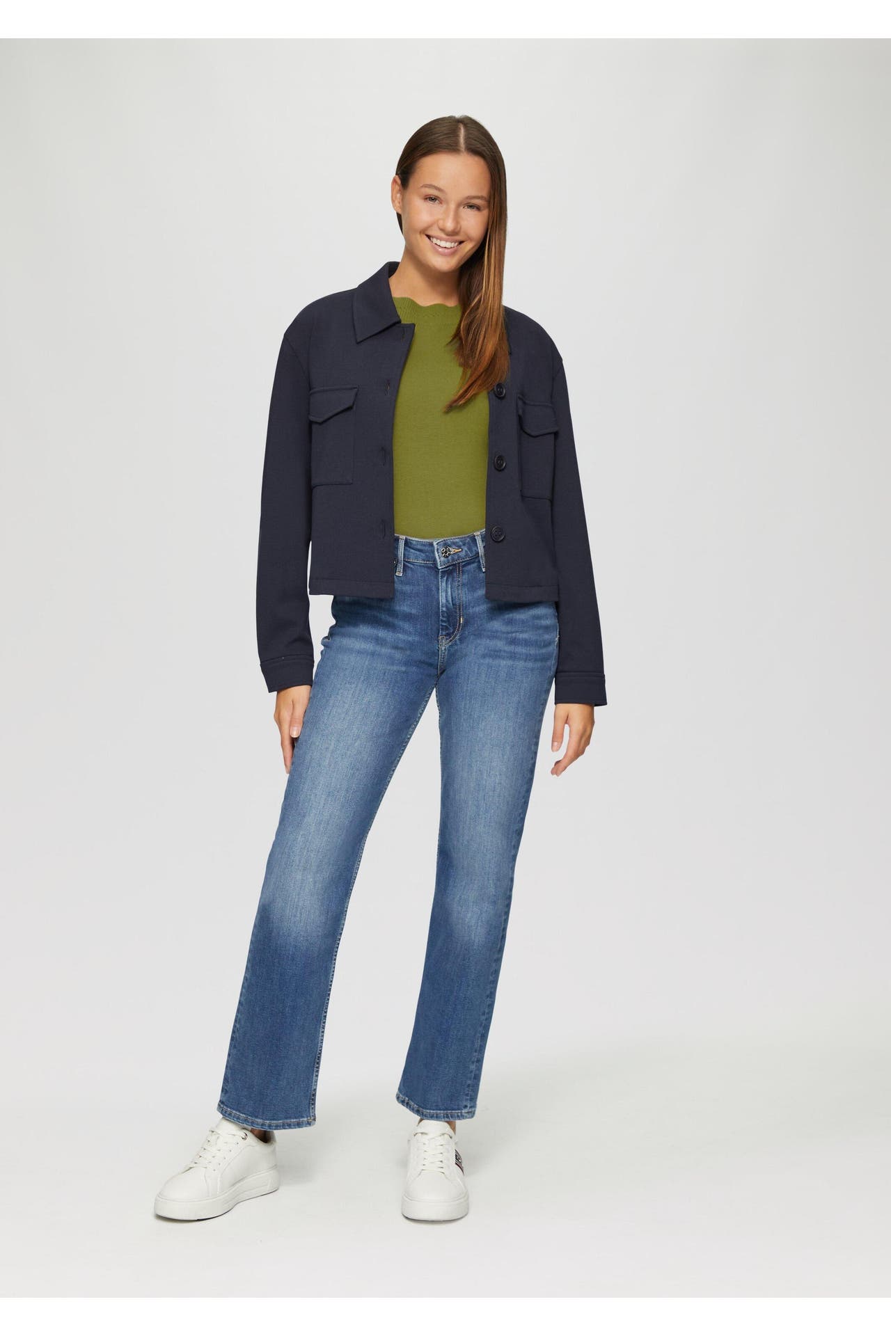 S.OLIVER Pullover 7774_guacamole, Bild 1