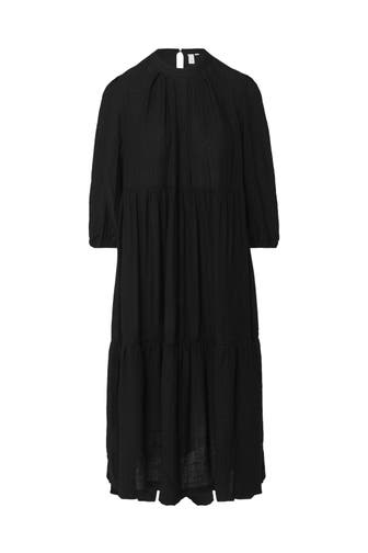 QS BY S.OLIVER Midikleid 9999_schwarz