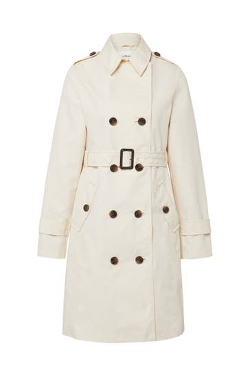 S.OLIVER Trenchcoat 8001_creme