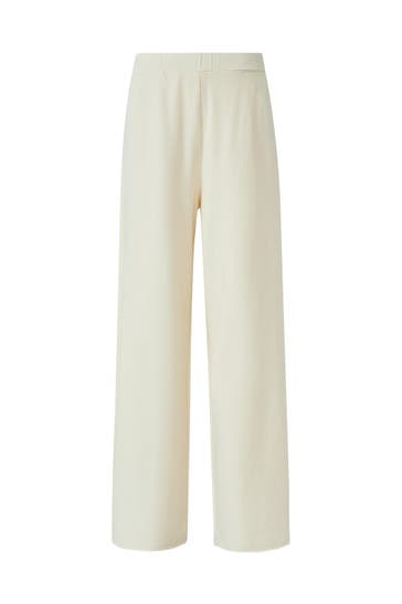 S.OLIVER Stoffhose 8000_helles beige Wide/ Loose Fit