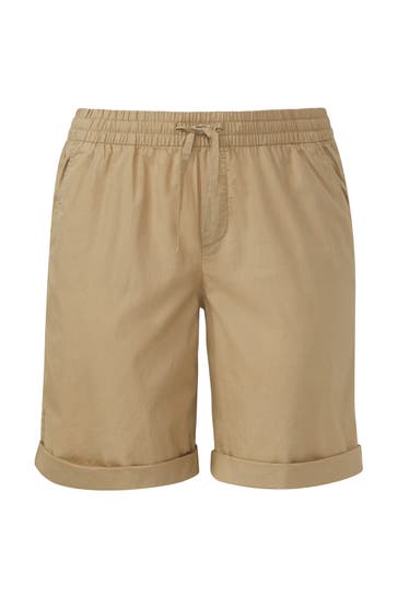 S.OLIVER Short 8363_hellbraun Tapered