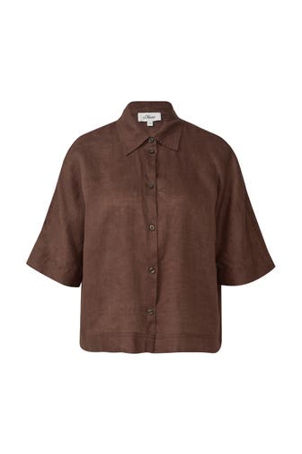 S.OLIVER Blusenshirt 8828_mokka