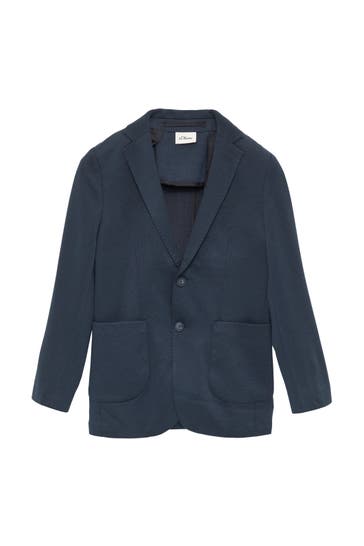 S.OLIVER Casual-Sakko 5952_navy Slim Fit