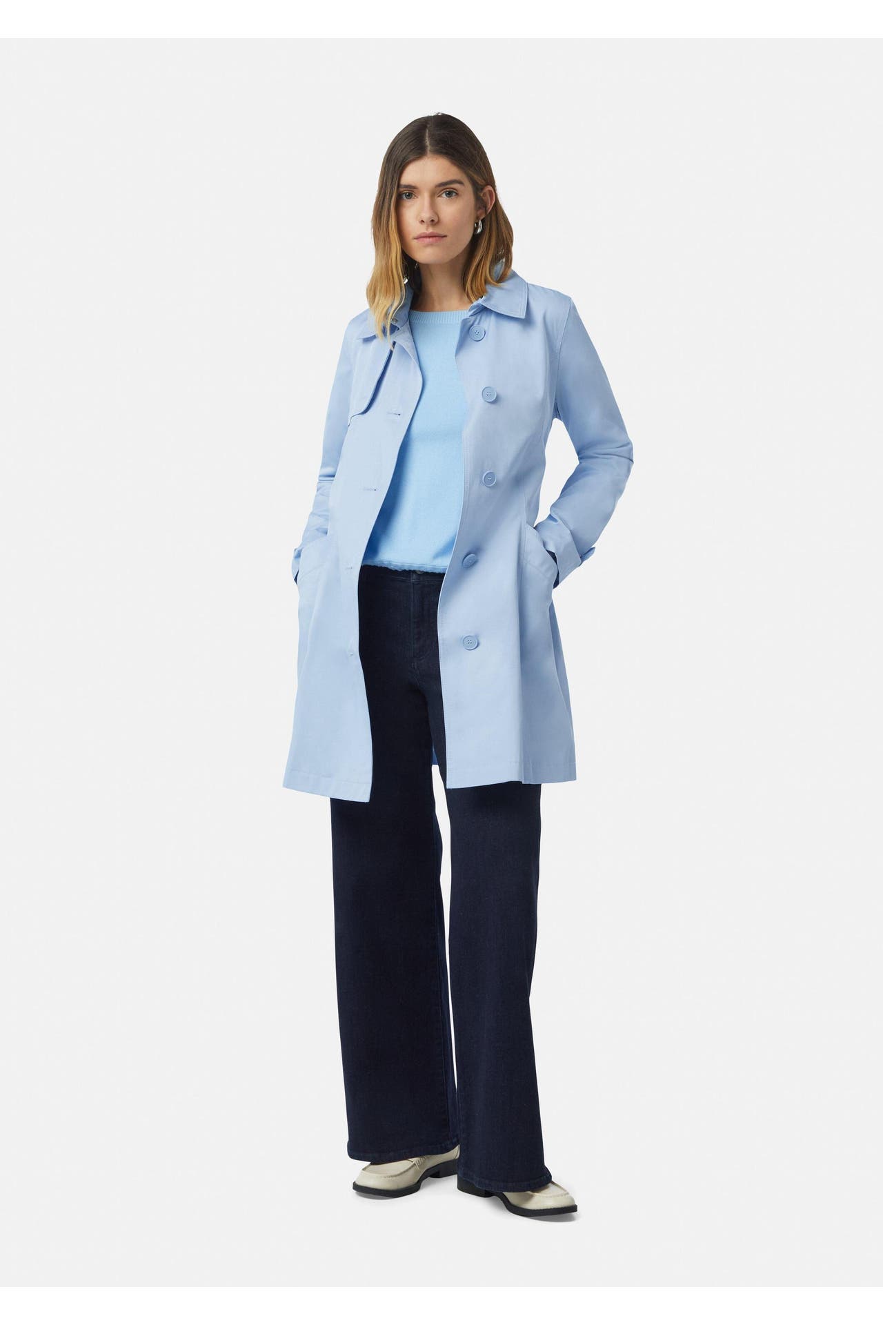 COMMA, Trenchcoat 5084_hellblau, Bild 1