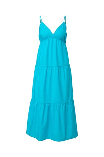 COMMA, Maxikleid 6238_türkis