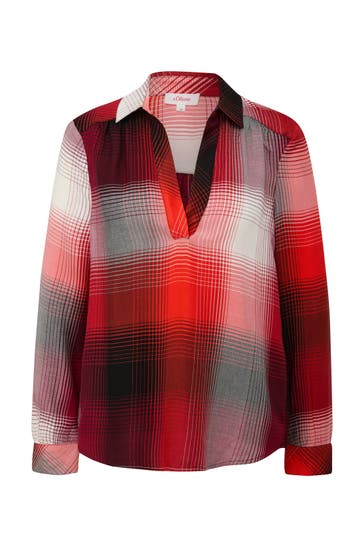 S.OLIVER Casual-Bluse 99N5_schwarz