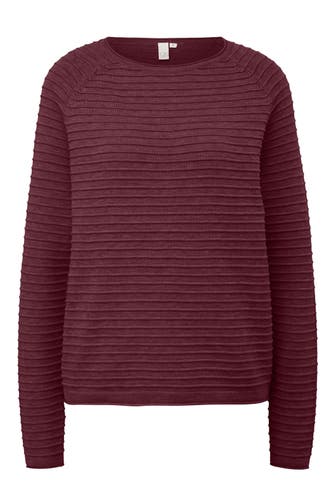 QS BY S.OLIVER Pullover 39W0_bordeaux