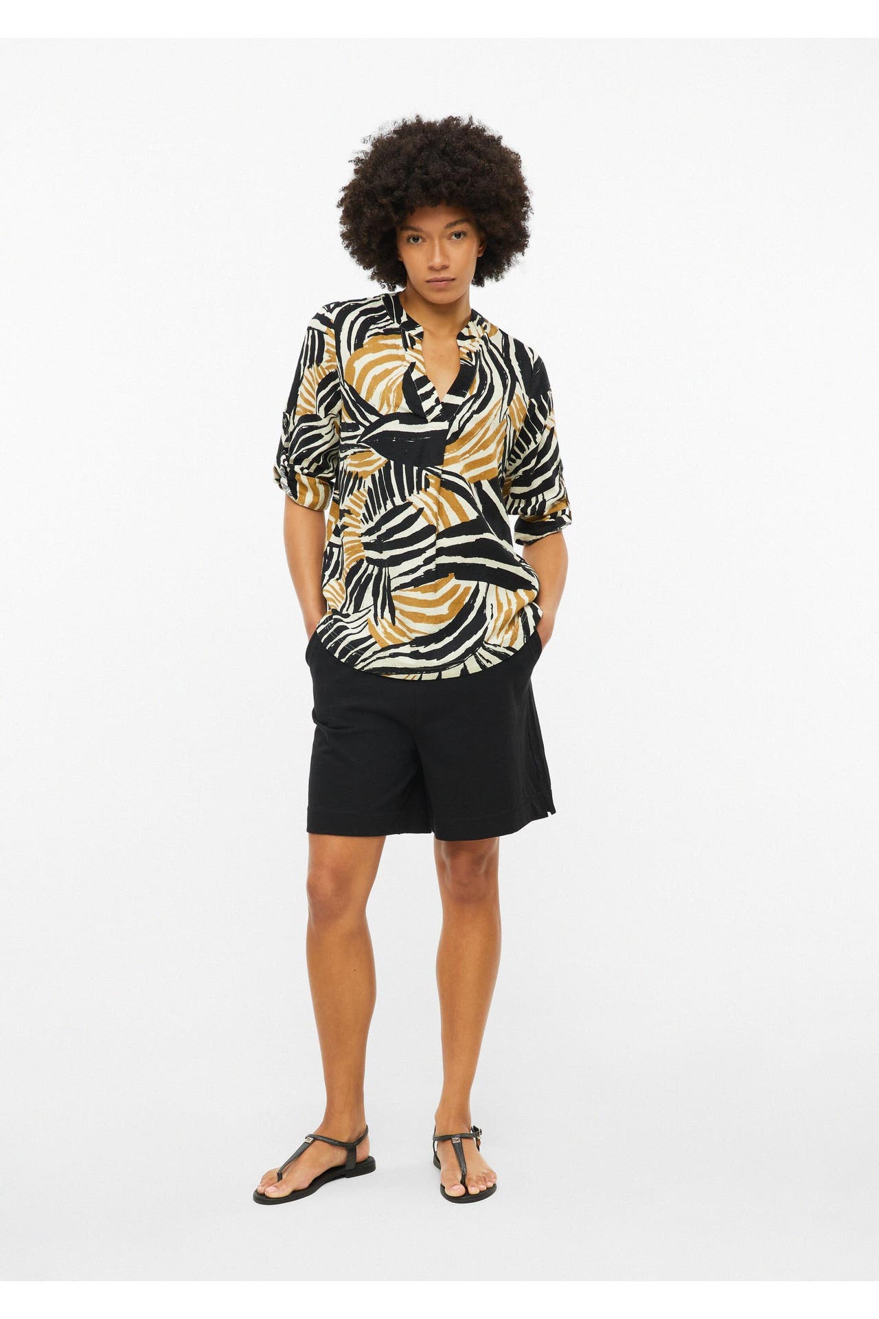 S.OLIVER Casual-Bluse 84A0_ocker, Bild 1