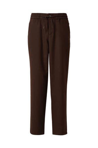 S.OLIVER Stoffhose 8945_dunkelbraun Tapered