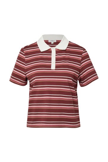S.OLIVER Polo-Shirt 39G5_bordeaux