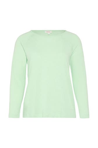 S.OLIVER Longsleeve 6505_minze