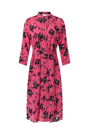 COMMA, Midikleid 44C2_pink