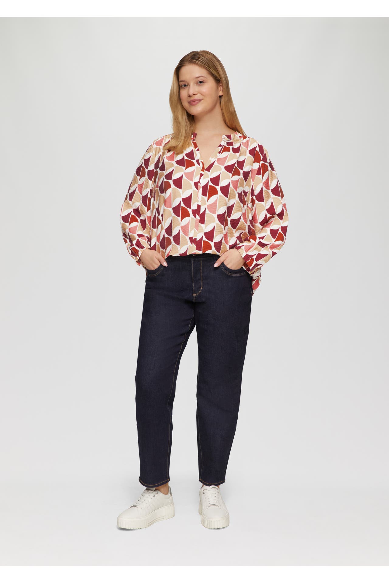S.OLIVER Casual-Bluse 33A2_himbeere, Bild 1