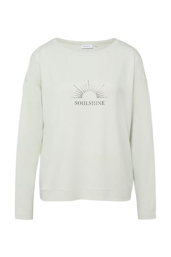 COMMA, Longsleeve 61D2_pastelltürkis