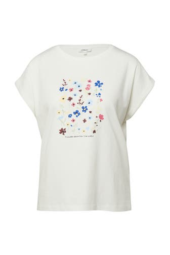 S.OLIVER T-Shirt 02D0_creme