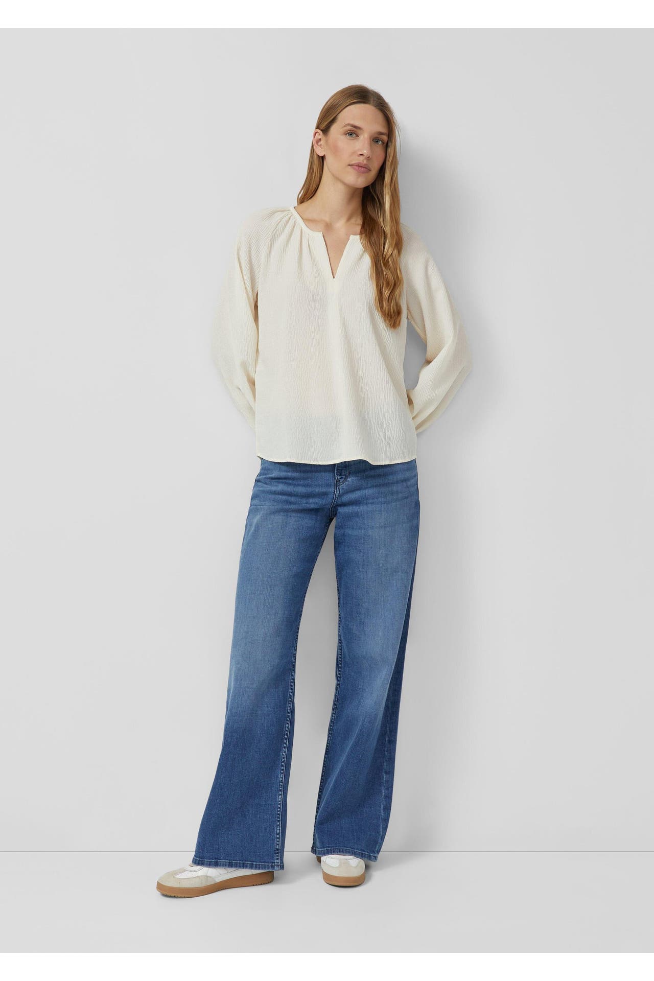 S.OLIVER Casual-Bluse 0805_helles sand, Bild 1
