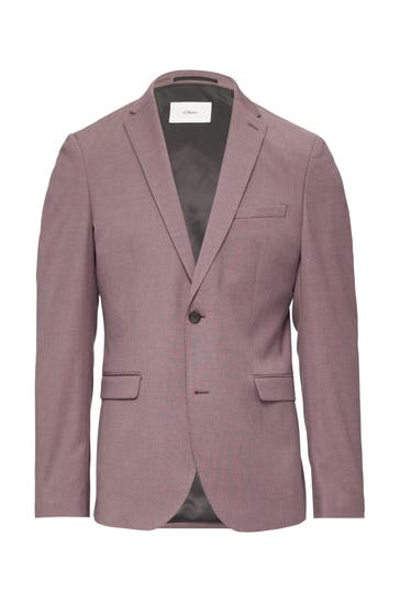 S.OLIVER Casual-Sakko S.OPURE 41W3_zartrosa Slim Fit