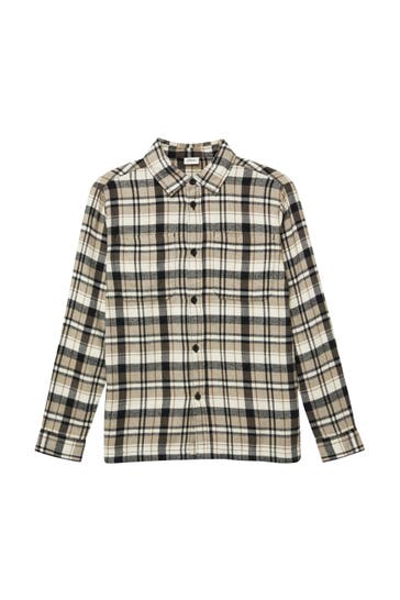 S.OLIVER Hemd 80N1_helles beige Regular Fit