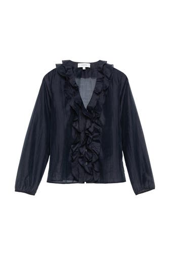 COMMA, Casual-Bluse 5976_navy