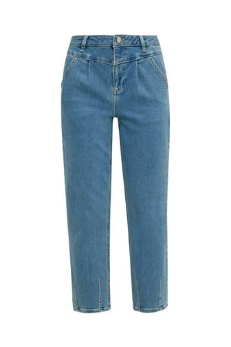 COMMA, Stoffhose 56Z7_ozeanblau Tapered