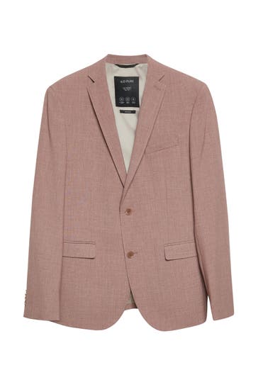 S.OLIVER Casual-Sakko S.OPURE 89W1_dunkelbraun Slim Fit