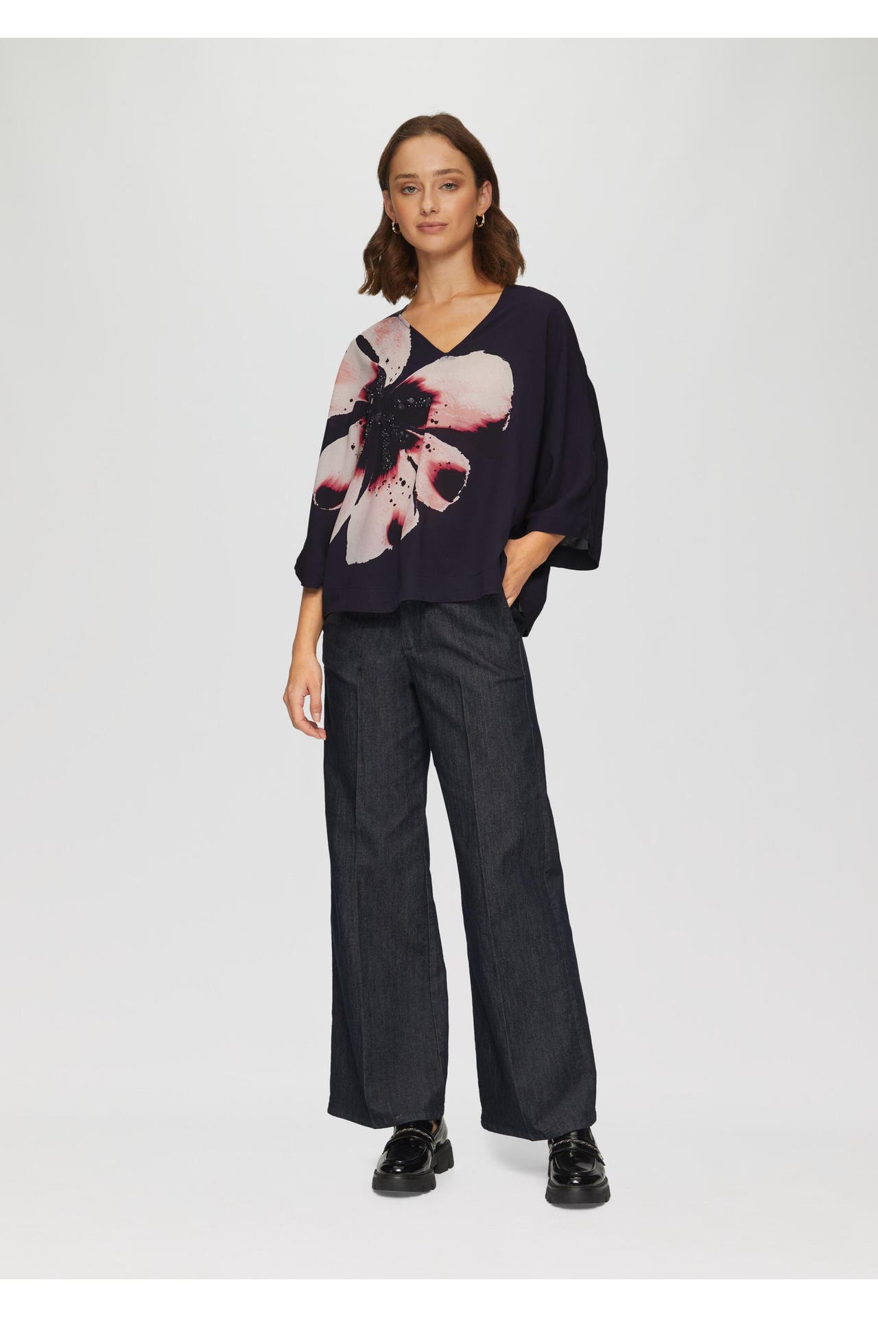 S.OLIVER Casual-Bluse 59D0_navy, Bild 1