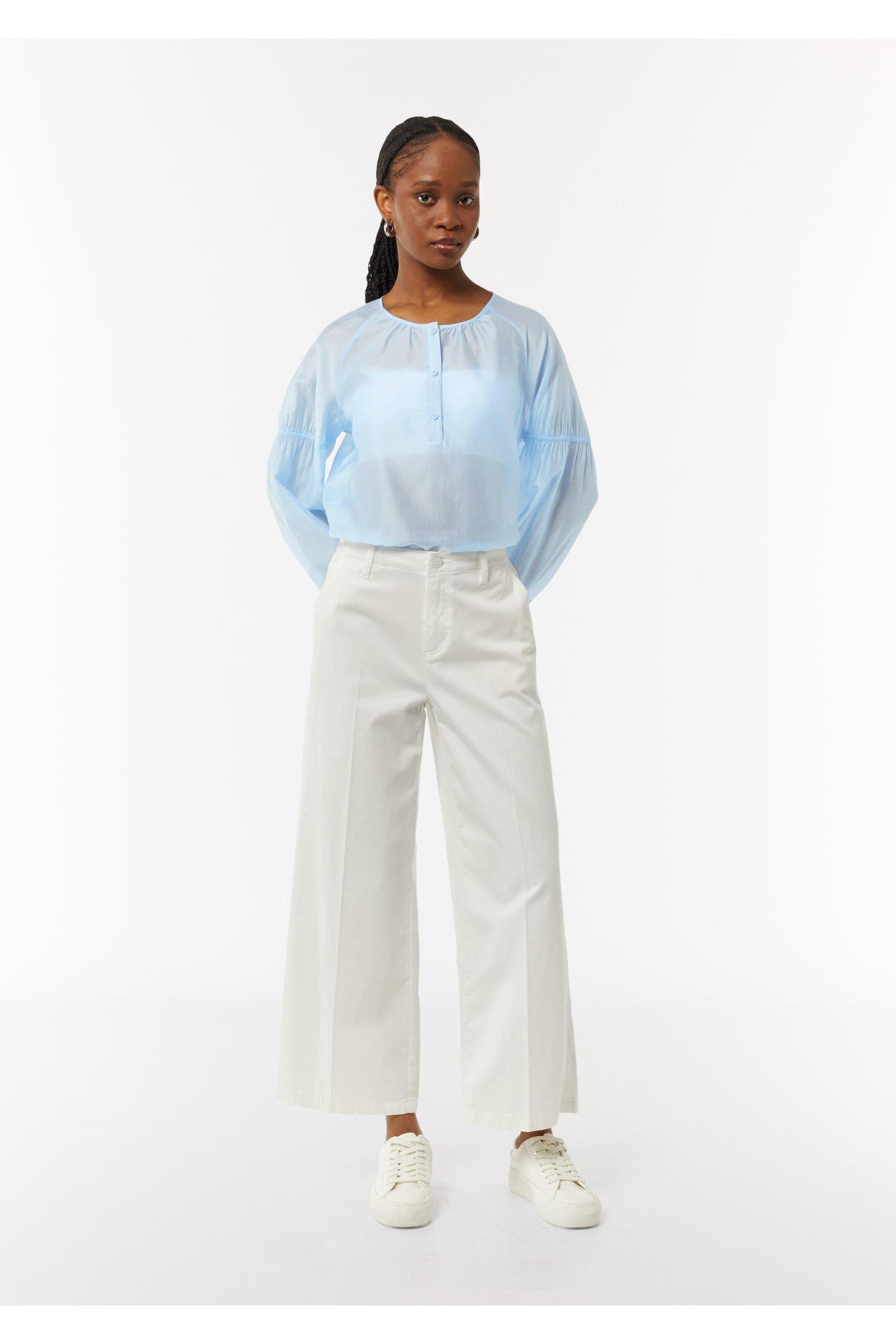 COMMA, Casual-Bluse 5324_himmelblau, Bild 1