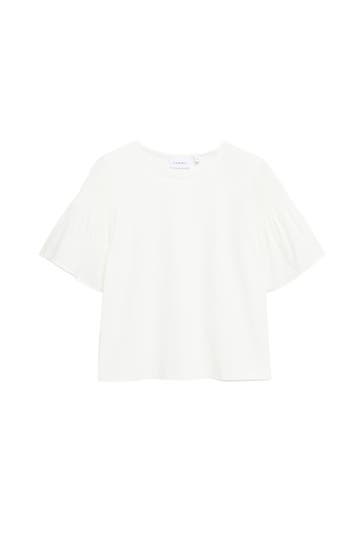 COMMA, T-Shirt 0120_weiß