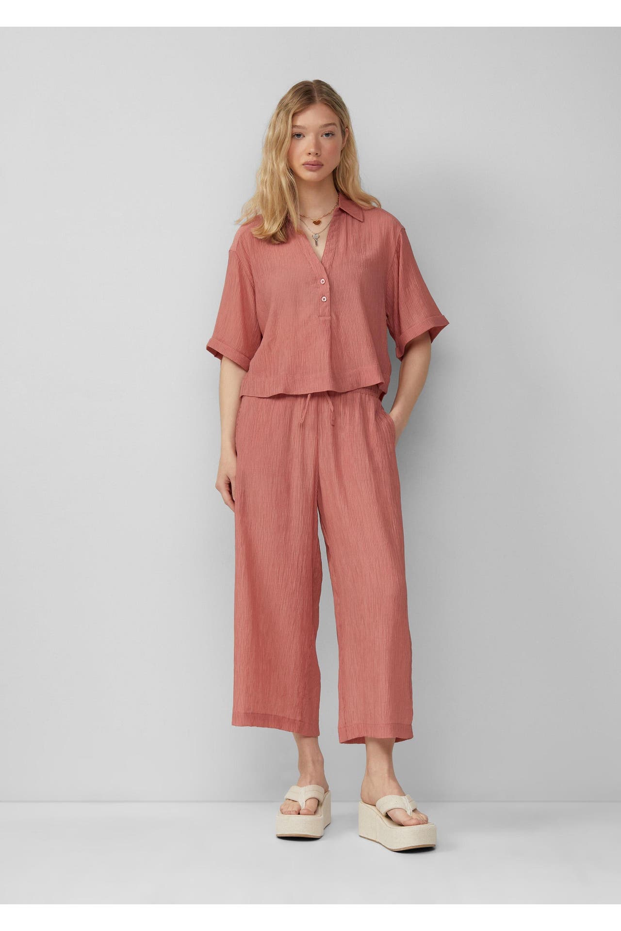 QS BY S.OLIVER Blusenshirt 2080_papaya, Bild 1