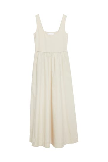COMMA, Midikleid 9300_helles beige