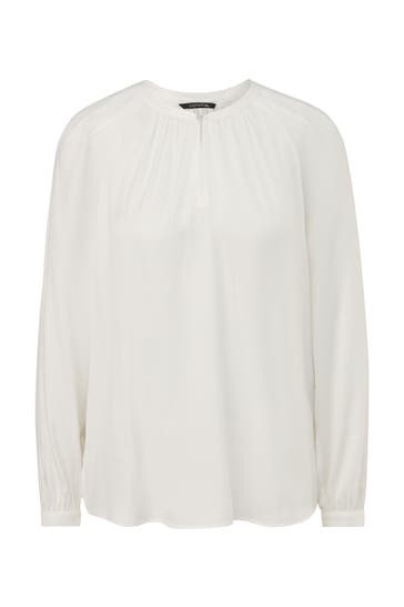 COMMA, Casual-Bluse 0120_weiß