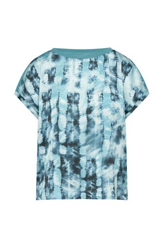 COMMA, T-Shirt 63A0_türkisblau