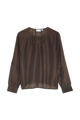 COMMA, Casual-Bluse 8943_dunkelbraun
