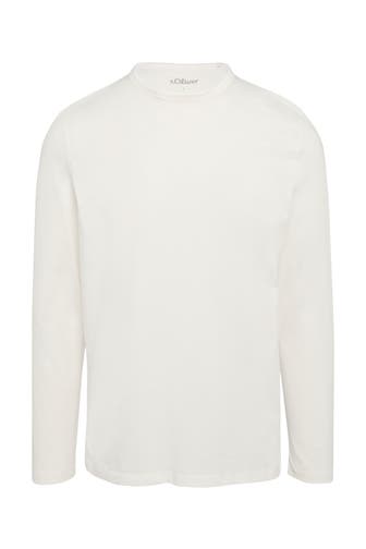 S.OLIVER Longsleeve 0120_weiß