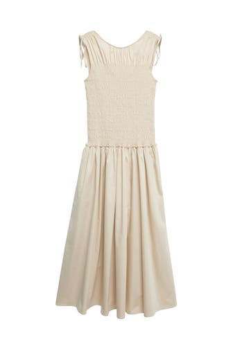 COMMA, Midikleid 9300_helles beige