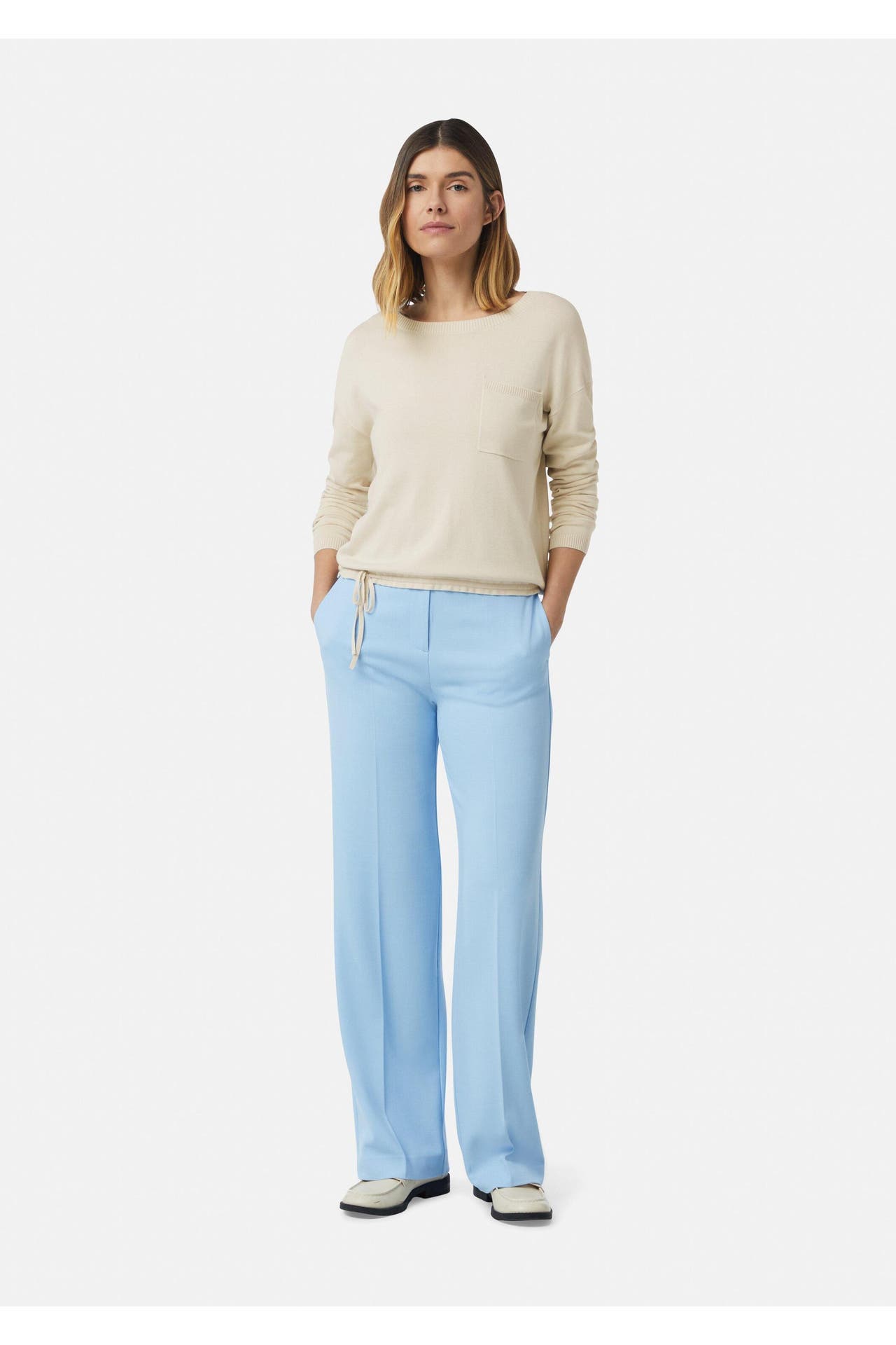 COMMA, Pullover 8007_helles beige, Bild 1