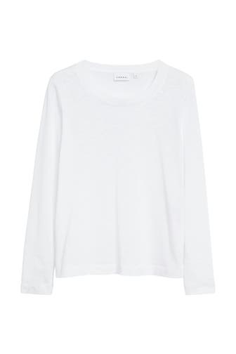 COMMA, Longsleeve 0100_weiß