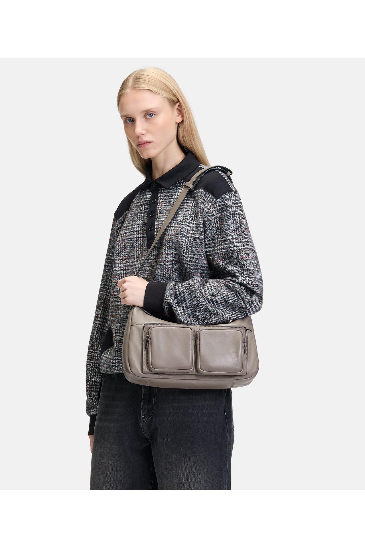 LIEBESKIND BERLIN Schultertasche 9309_steingrau, Bild 1