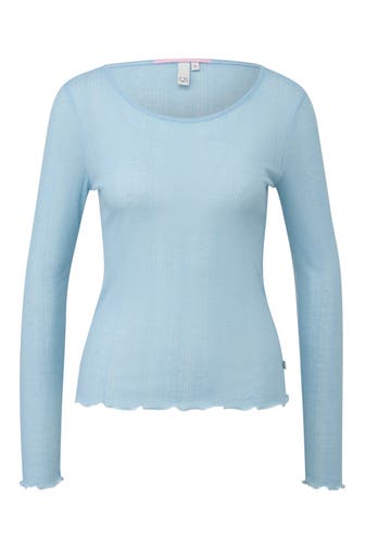 QS BY S.OLIVER Longsleeve 5104_hellblau