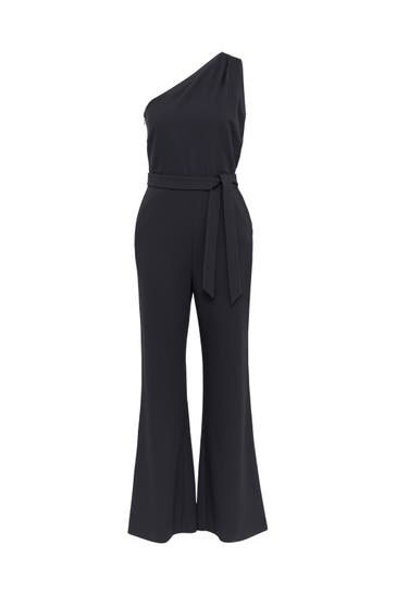 COMMA, Jumpsuit 5976_navy Wide/ Loose Fit