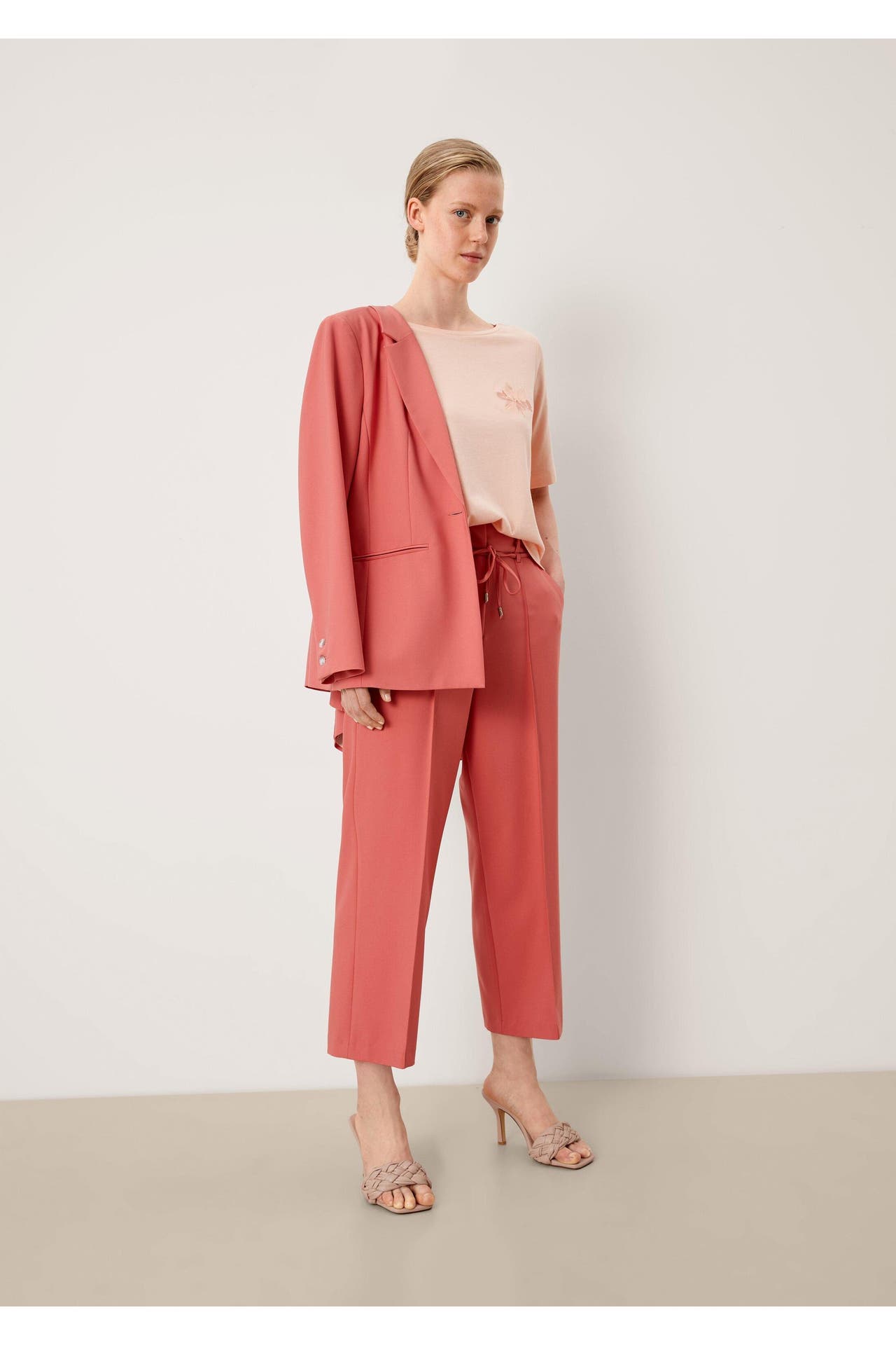 S.OLIVER Stoffhose 2063_papaya Tapered, Bild 1