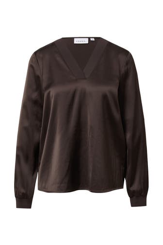 COMMA, Casual-Bluse 8940_dunkelbraun