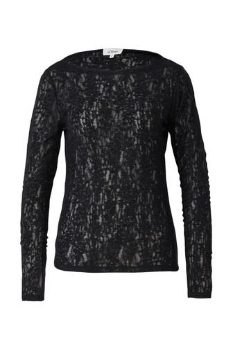 S.OLIVER Longsleeve 9999_schwarz