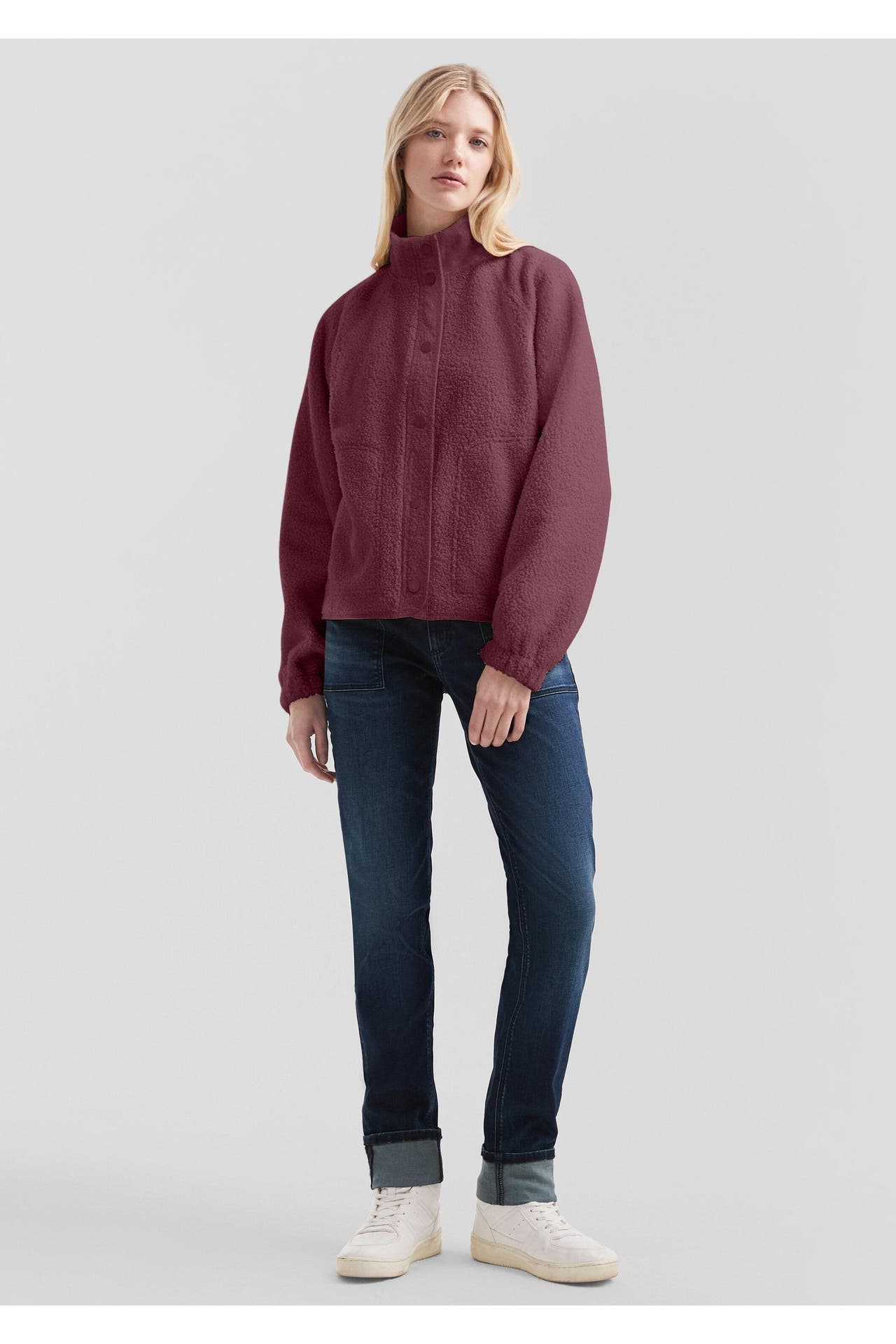 QS BY S.OLIVER Sweatshirt 3900_bordeaux, Bild 1