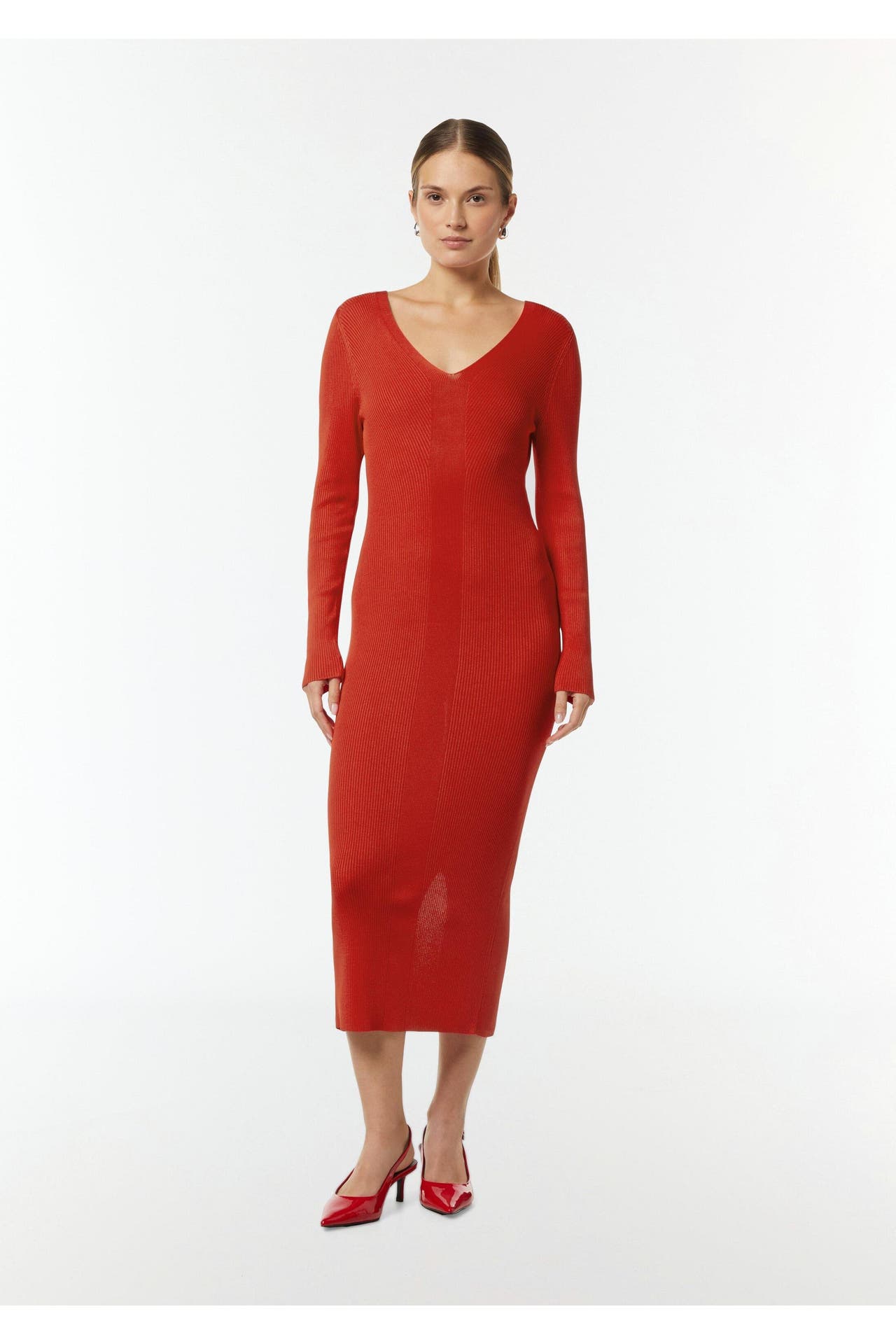 COMMA, Maxikleid 3076_rot, Bild 1