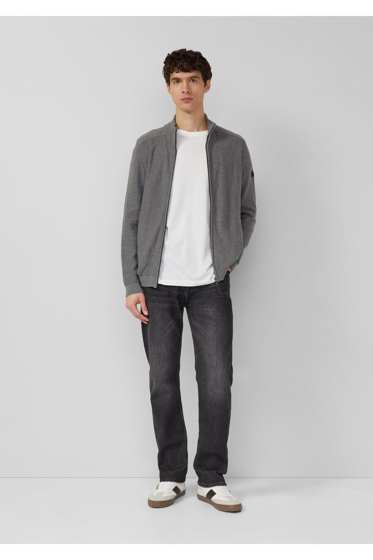 S.OLIVER Strickjacke 9730_graphit, Bild 1