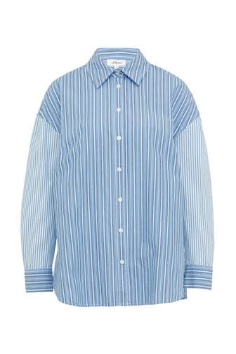 S.OLIVER Casual-Bluse 55G6_royalblau